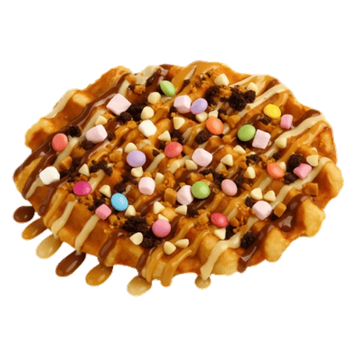 Millionaire Waffle from The Cookie Box Belfast