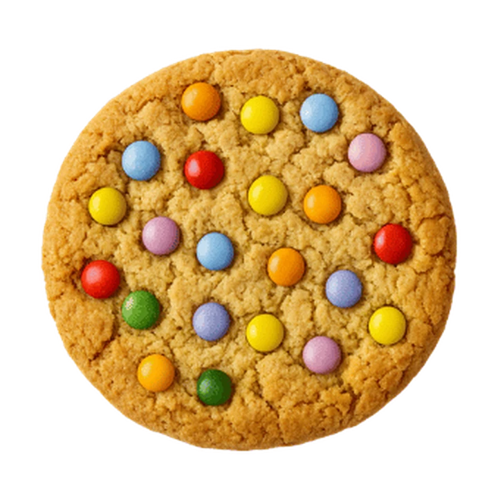 Rainbow Cookie from The Cookie Box Belfast