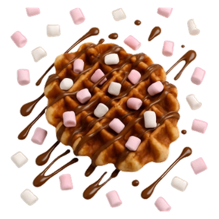 Marshmallow Waffle from The Cookie Box Belfast