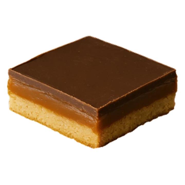 Caramel Square Traybake from The Cookie Box Belfast