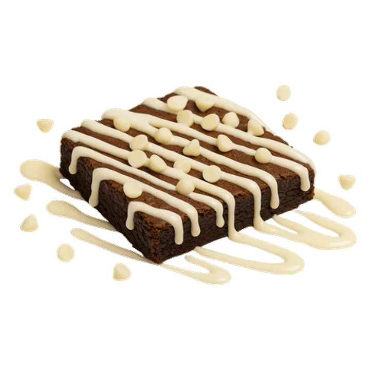 Milky Bar Brownie from The Cookie Box Belfast