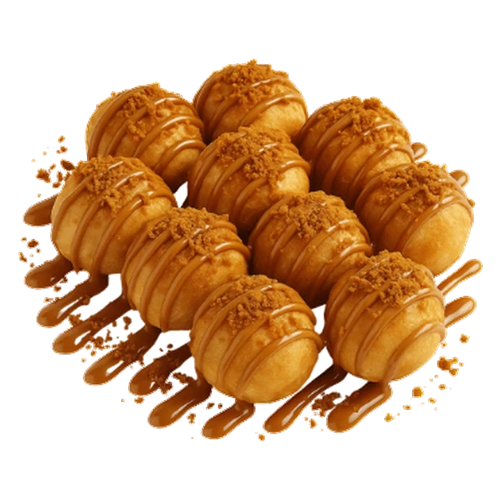 Biscoff Dough Balls from The Cookie Box Belfast