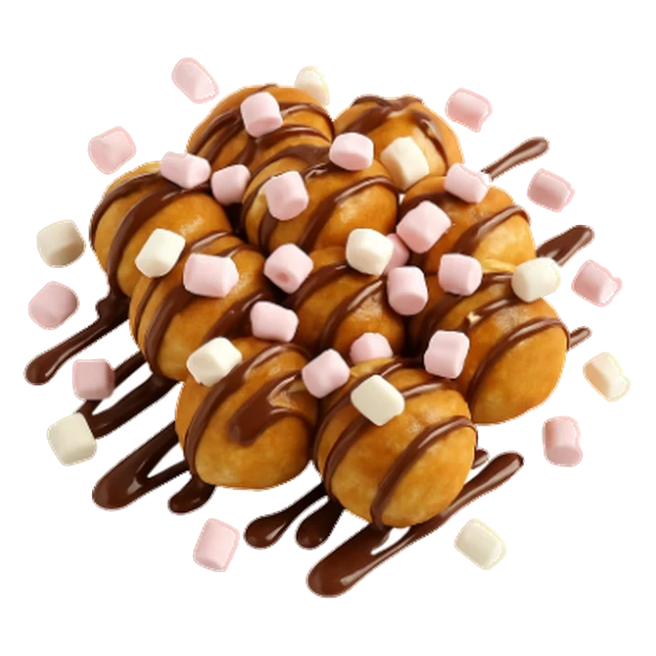 Marshmallow Dough Balls from The Cookie Box Belfast