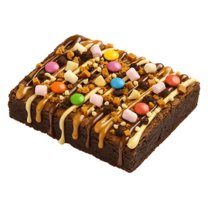 Millionaire Brownie from The Cookie Box Belfast