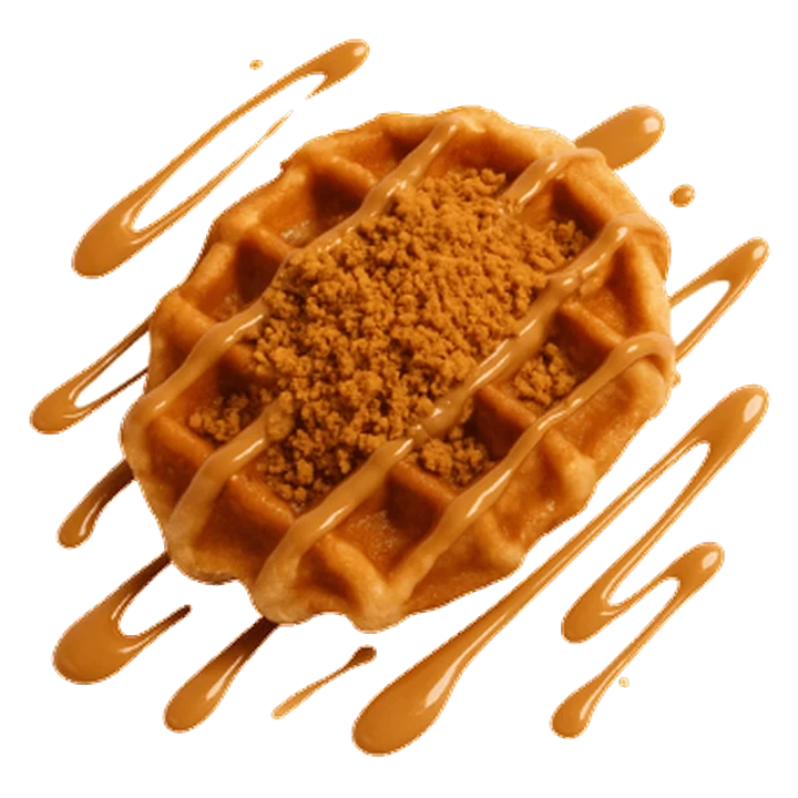 Biscoff Waffle from The Cookie Box Belfast