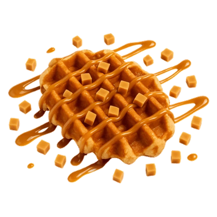 Salted Caramel Waffle from The Cookie Box Belfast