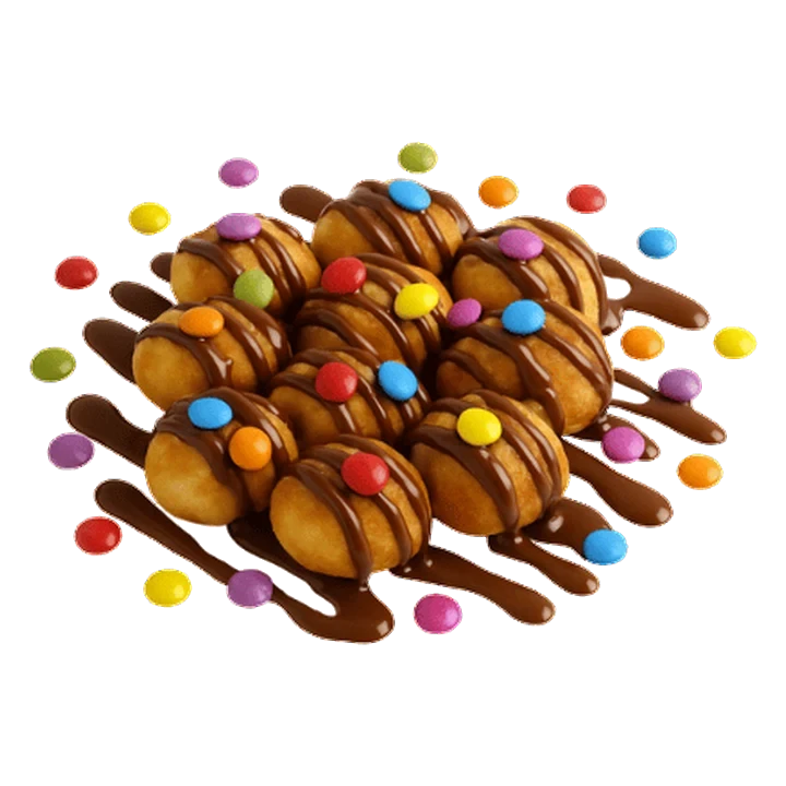 Smarties Dough Balls from The Cookie Box Belfast