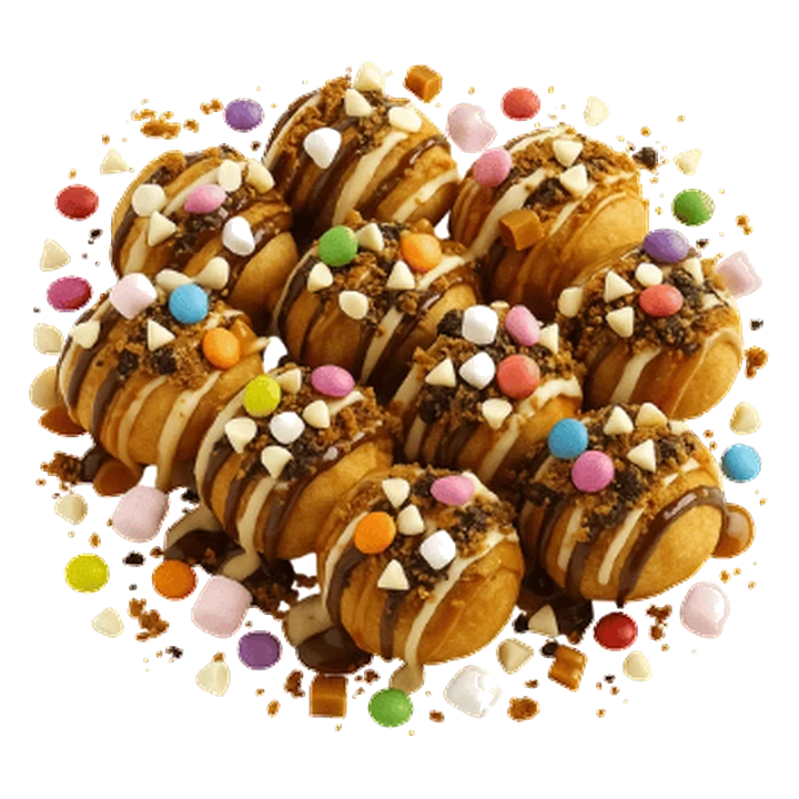 Millionaire Dough Balls from The Cookie Box Belfast