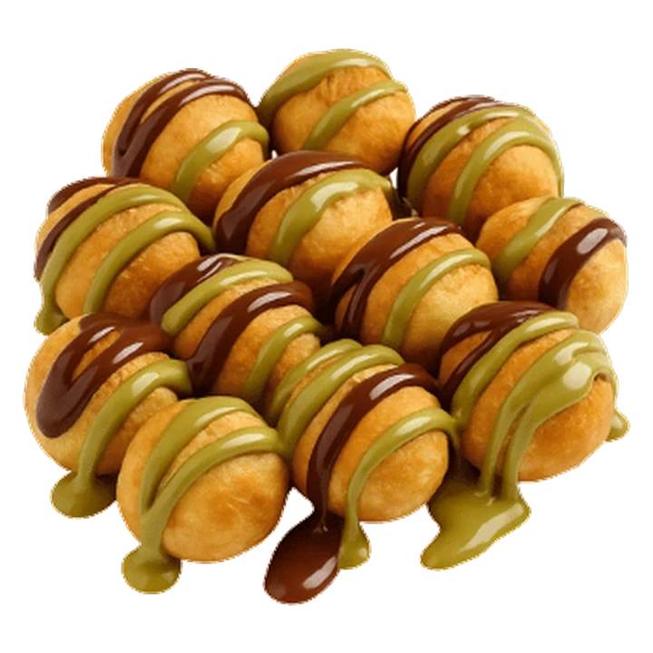 Dubai Chocolate Dough Balls from The Cookie Box Belfast