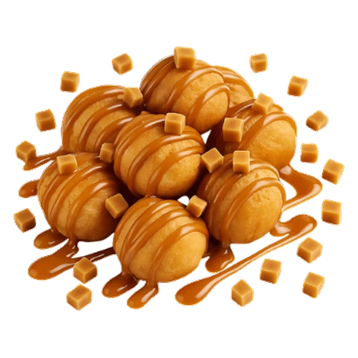 Salted Caramel Dough Balls from The Cookie Box Belfast
