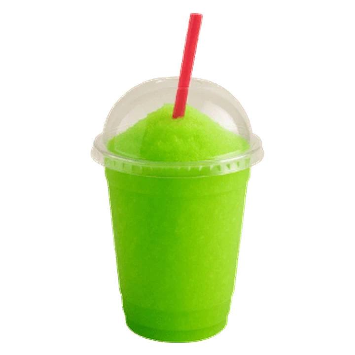 Sour Skittles Slushie (Green) from The Cookie Box Belfast